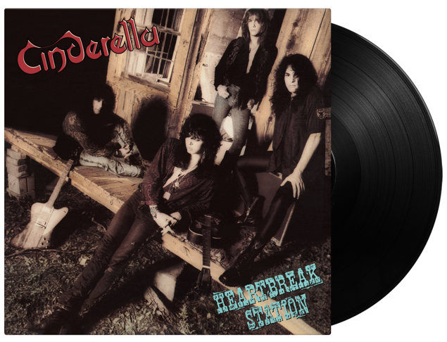 CINDERELLA - HEARTBREAK STATION (1LP BLACK VINYL)