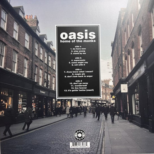 OASIS - HOME OF THE MONKS 2LP CLEAR VINYL LIMITED