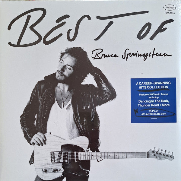 BRUCE SPRINGSTEEN - BEST OF 2x ATLANTIC BLUE VINYL