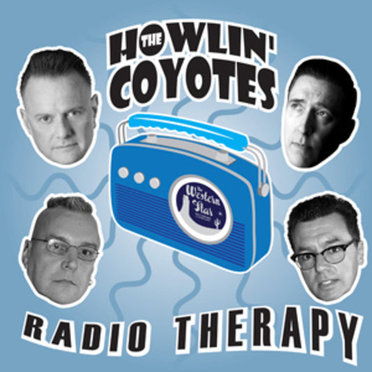 THE HOWLIN' COYOTES - RADIO THERAPY ROCKABILLY 10INCH VINYL