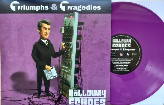 THE HOLLOWAY ECHOES - TRIUMPHS & TRAGEDIES - COLOURED VINYL - ROCKABILLY