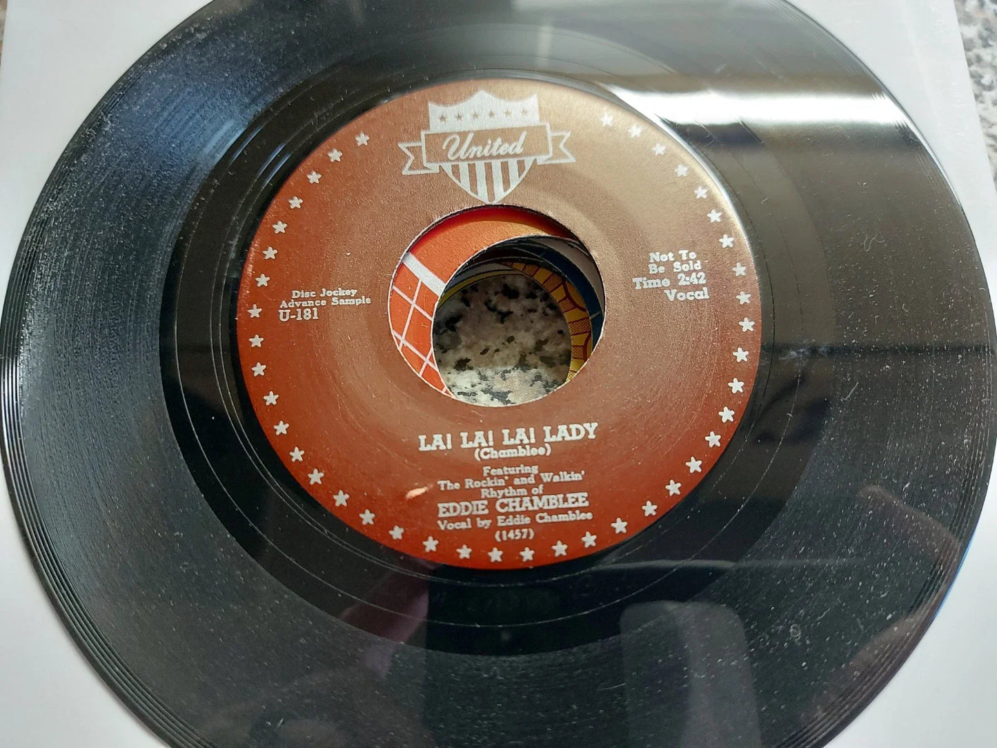 EDDIE CHAMBLEE- LA! LA! LADY /  BIG JAY McNEELY- BIG JAY SHUFFLE