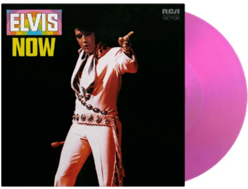 ELVIS PRESLEY- ELVIS NOW 1LP MAGENTA COLOURED MUSIC ON VINYL **PRE-ORDER**